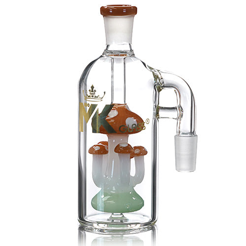 [AM025848] MK Glass Ash Catcher Mushroom 6289 14mm Orange