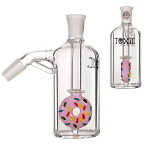 [AM025959] Toxic Ash Catcher 6126 6" 45 Degree Pink